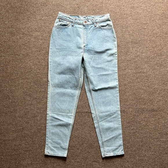 NWT Vintage Levi’s 512 Slim Fit Tapered Leg Blue Denim Jeans Size 15 Made in USA - Picture 2 of 16